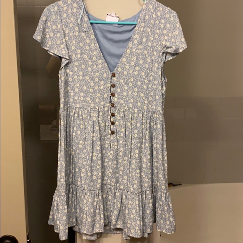 Vici floral babydoll dress